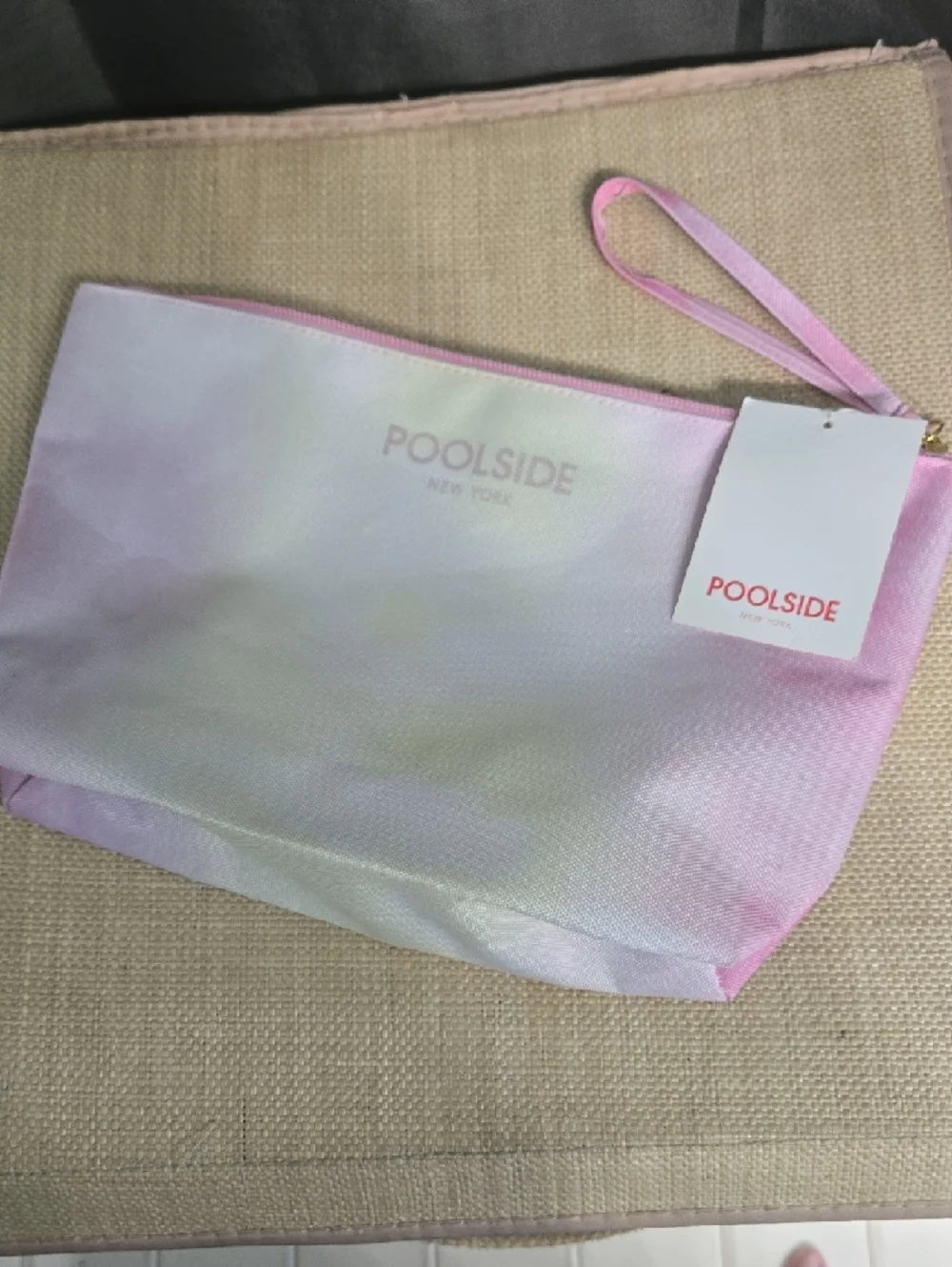 Poolside Pink Tie-Dye Wet/Dry Swim Pouch